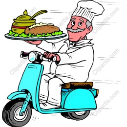 Cheerful Chef Scooter