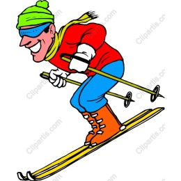 Vibrant Skiing