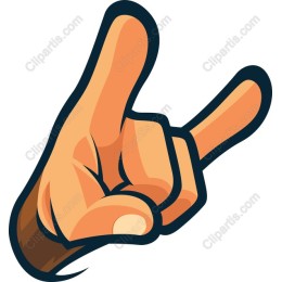 Rock On Hand Gesture