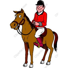 Cartoon Horse Rider