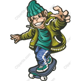 Skateboard Monkey