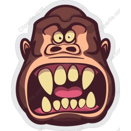 Cartoon Gorilla