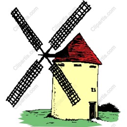 Rustic Traditional Windmill