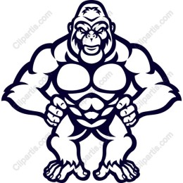 Muscular Gorilla