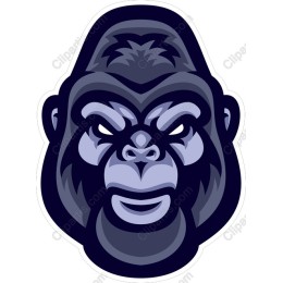 Majestic Gorilla Head
