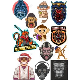 Monkey and Gorilla Bundle
