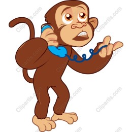 Playful Monkey Telephone