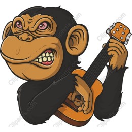 Monkey Guitarist