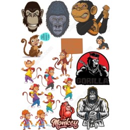 Monkey and Gorilla Bundle