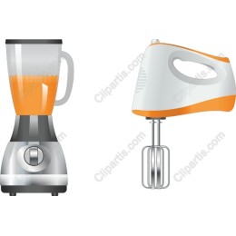 Vibrant Kitchen Appliance Set: Blender & Hand Mixer