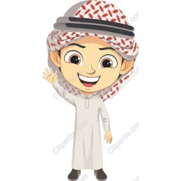 Charming Young Boy in Traditional Attire
