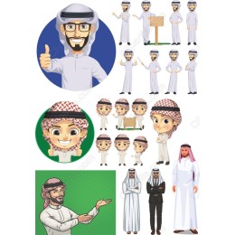 Arabian Character Bundle