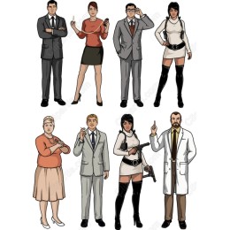  Character Clipart Bundle - Dynamic