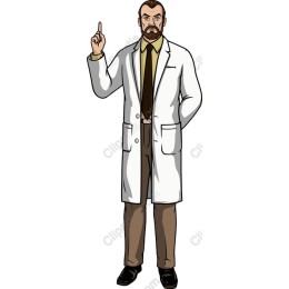 Confident Male Scientist