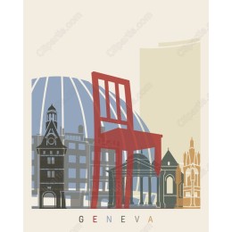 Geneva Iconic Red Chair