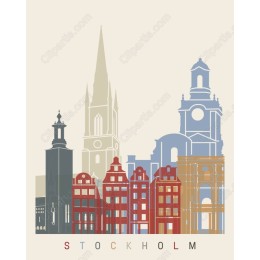 Stockholm Skyline