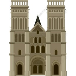 Historic Architectural Vector Illustration