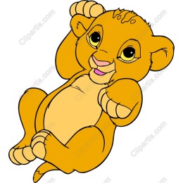Charming Baby Lion Cub
