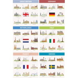 European Landmarks Set