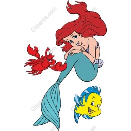 Mermaid Magic: Vibrant with Aquatic Friends