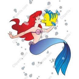 Mermaid Magic: with Playful Fish