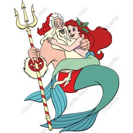 Charming Mermaid and Sea King