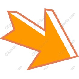 Dynamic Orange Arrow