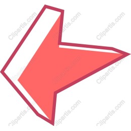Coral Directional Arrow