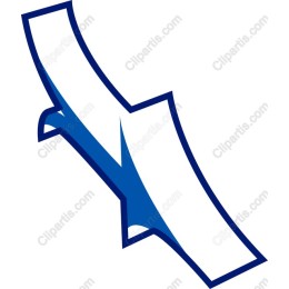 Dynamic Blue and White