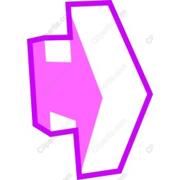 Vibrant Pink Arrow
