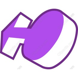 Vibrant Purple Geometric