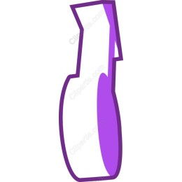Vibrant Purple Shape