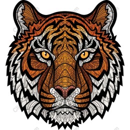 Vibrant Tiger Head
