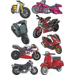 Motorcycle & Scooter Set