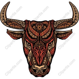 Ornamental Bull Head