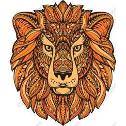 Majestic Lion Head