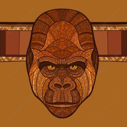 Gorilla Mosaic