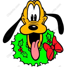 Joyful Cartoon Dog Holiday Wreath