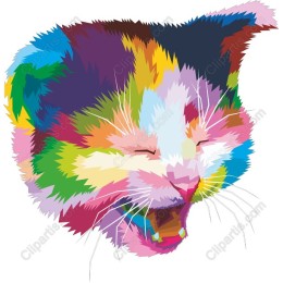 Colorful Cat