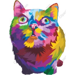 Colorful Cat