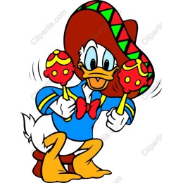 Festive Sombrero Character