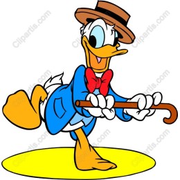 Whimsical Duck Character