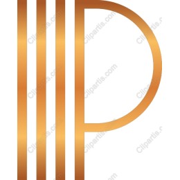 Gradient Gold P
