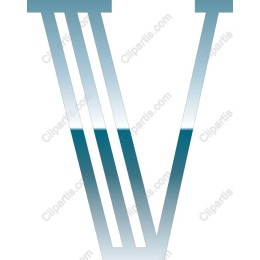 Elegant Letter V