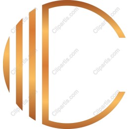 Elegant Golden Letter C Logo