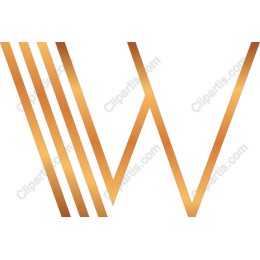 Gold W Logo