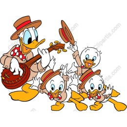 Charming Musical Duck Quartet