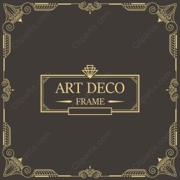 Art Deco Frame