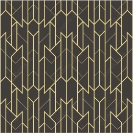 Gold and Black Geometric Pattern