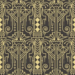 Art Deco Geometric Elegance Pattern